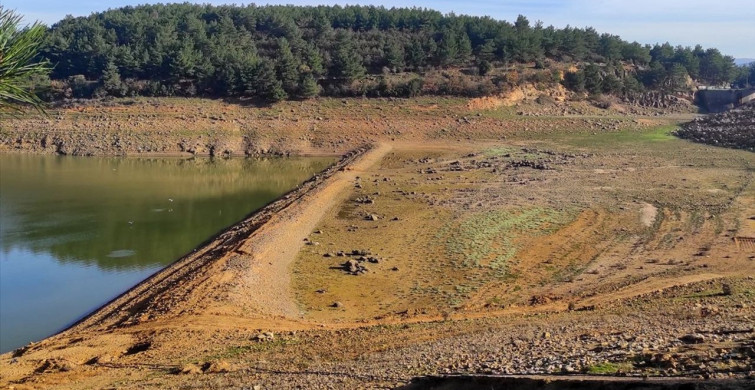 Edirne'deki Kadıköy Barajı'nda Su Seviyesi Kritik Düzeye Düştü