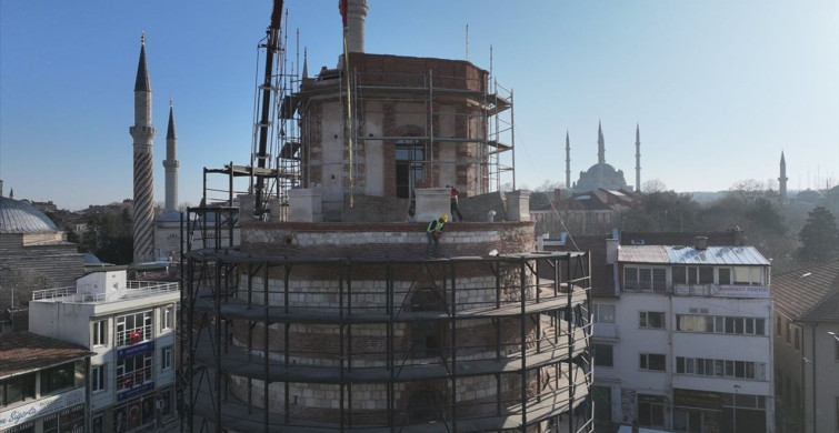 Edirne'nin Tarihi Makedon Kulesi Restorasyonu Tamamlandı