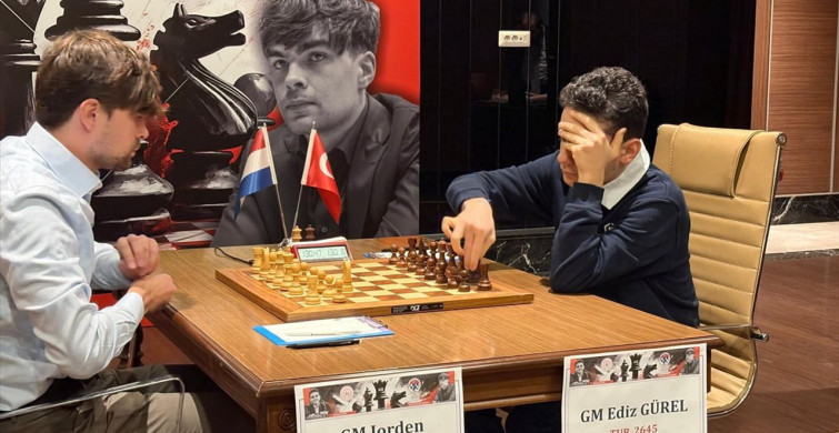 Ediz Gürel ve Van Foreest Arasındaki Özel Maçta Beşinci Oyun Sonuçlandı