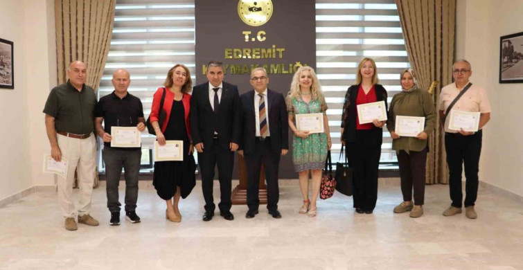 EESKEP kapsamında görev alan eğitimciler başarı belgesi ile ödüllendirildi