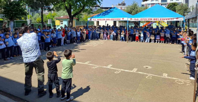 Efeler Belediyesi Çocuklar İçin Oyun Zamanı Düzenledi