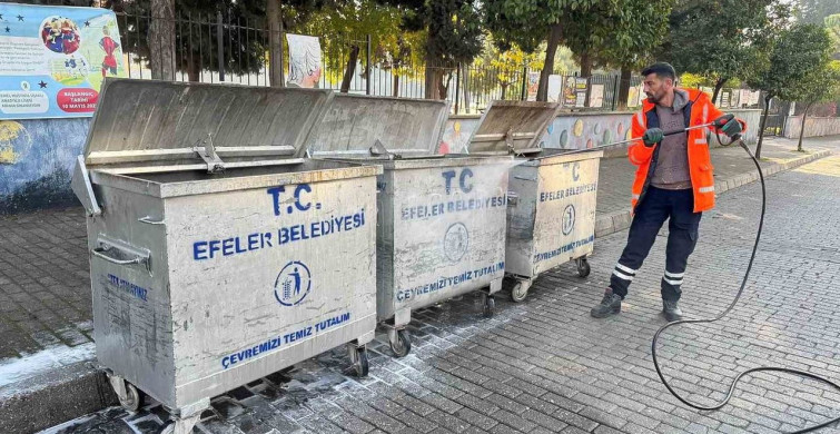 Efeler Belediyesi'nden Kurban Bayramı Temizliği