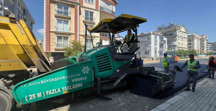 Efeler’de Yol Yenileme Çalışmaları Başladı