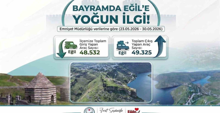 Eğil'de Kurban Bayramı Yoğunluğu
