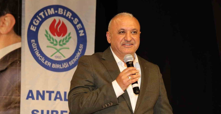 Eğitim-Bir-Sen Antalya şube başkanı miran, yks adaylarına başarılar diledi