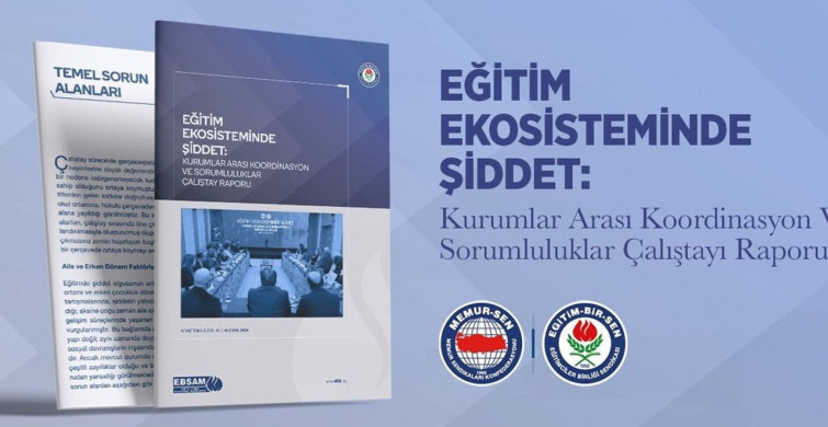 Eğitim-bir-sen, eğitim ekosisteminde şiddet çalıştayı raporunu yayımladı