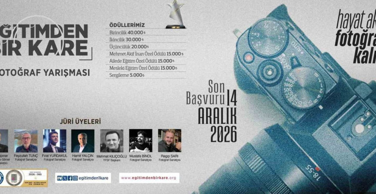 Eğitimden bir kare ulusal fotoğraf yarışması başvuruları başladı