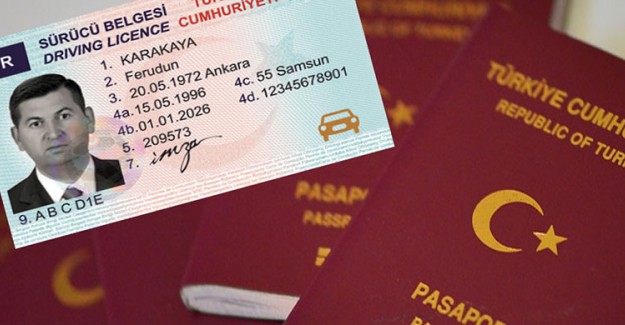 Ehliyet Ve Pasaportta Yeni Dönem!