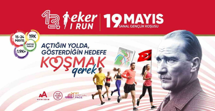 Eker I Run: 19 Mayıs Sanal Gençlik Koşusu Başladı