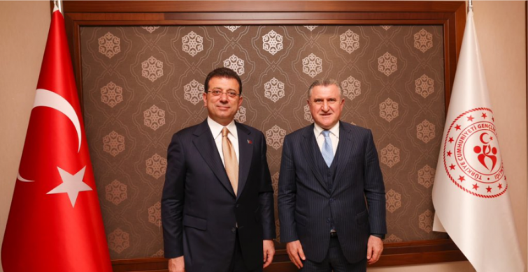 Ekrem İmamoğlu Gençlik ve Spor Bakanı ile görüştü