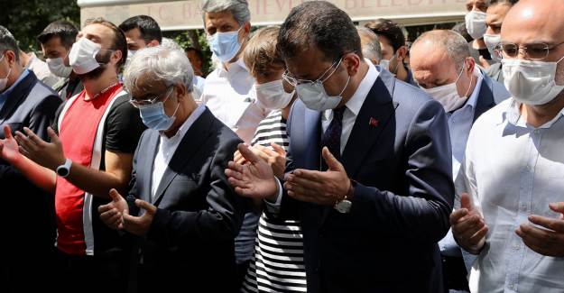 Ekrem İmamoğlu, HDP Eş Genel Başkanı Mithat Sancar'ın Ölen Kardeşinin Cenazesine Katıldı