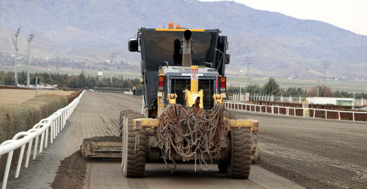 Elazığ Hipodromu'nda Atık Kumların Geri Dönüşümü Başladı