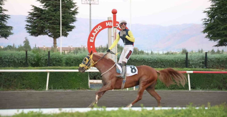 Elazığ hipodromunda valilik koşusunu nesib kazandı