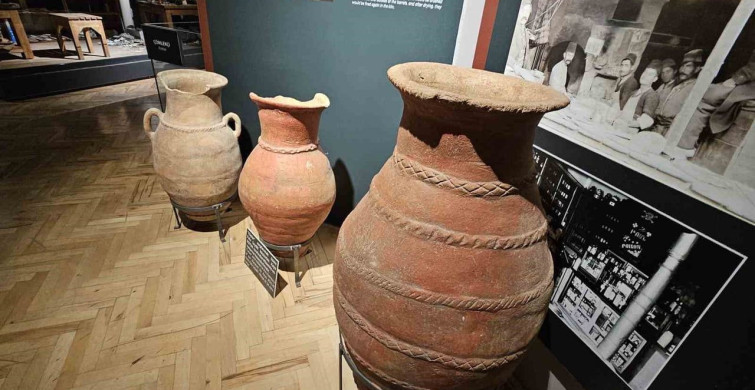 Elazığ Kent Müzesi'ndeki Asırlık Küpler