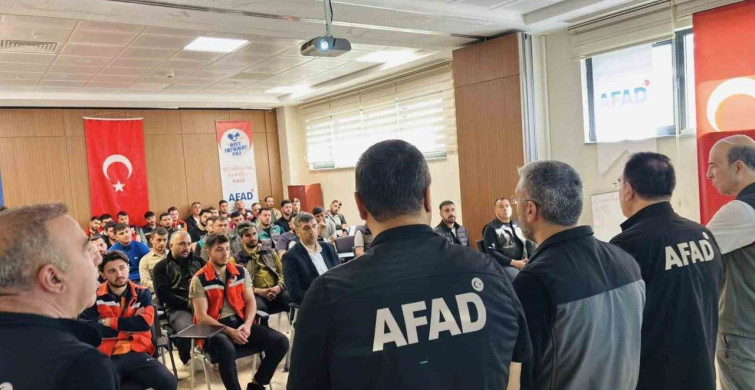 Elazığ Orman Bölge Müdürlüğü Personeline Afet Eğitimi