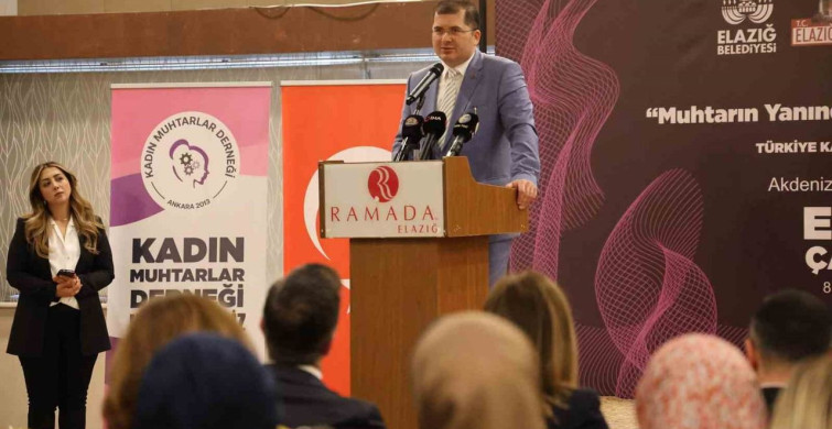 Elazığ'da 120 Kadın Muhtar Buluştu