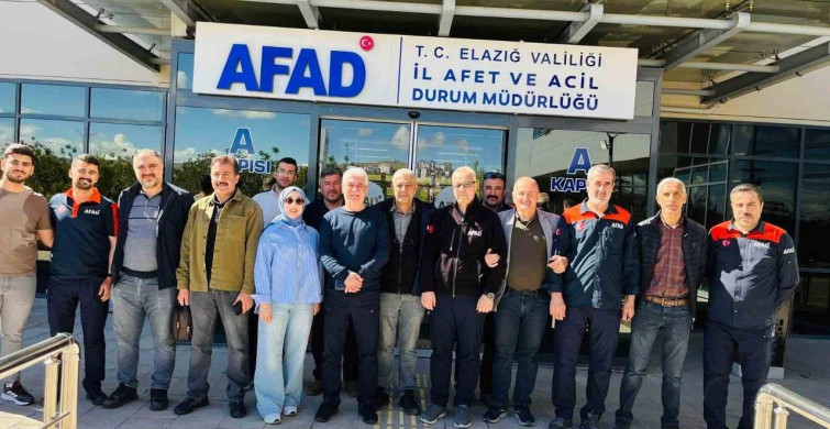 Elazığ'da AFAD Personeline Enkazda İletişim Eğitimi