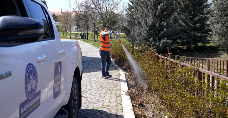 Elazığ'da Haşere Mücadelesi Devam Ediyor