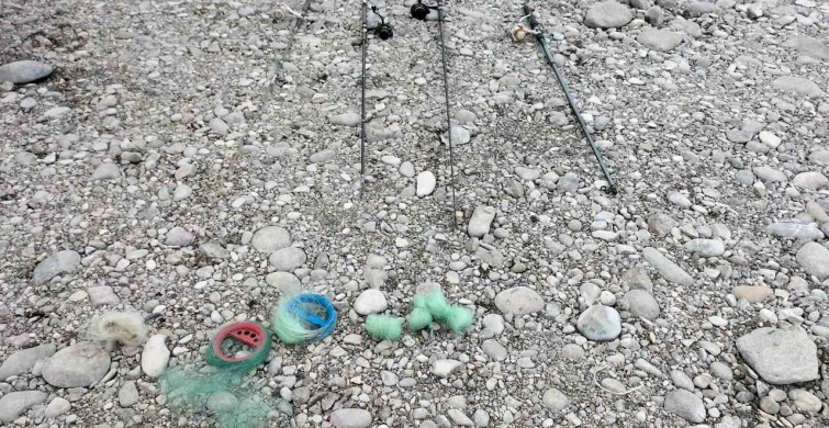 Elazığ'da Kaçak Balık Avcılığına Operasyon