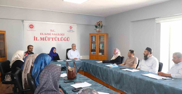 Elazığ'da Manevi Rehberlik Faaliyetleri Değerlendirildi