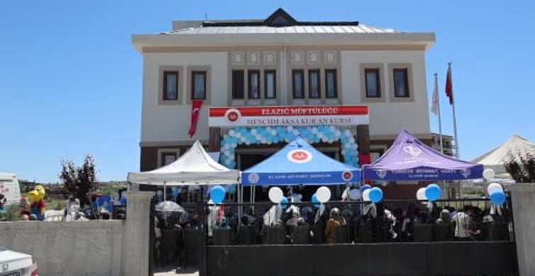 Elazığ'da Mescidi Aksa Kur’an Kursu'nda 200 öğrenci eğitimini tamamladı