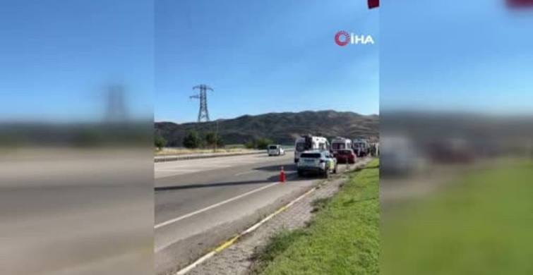 Elazığ'da meydana gelen trafik kazasında 7 kişi yaralandı
