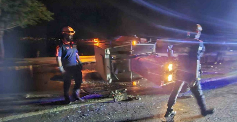 Elazığ'da minibüs ile traktör çarpıştı: 1 yaralı
