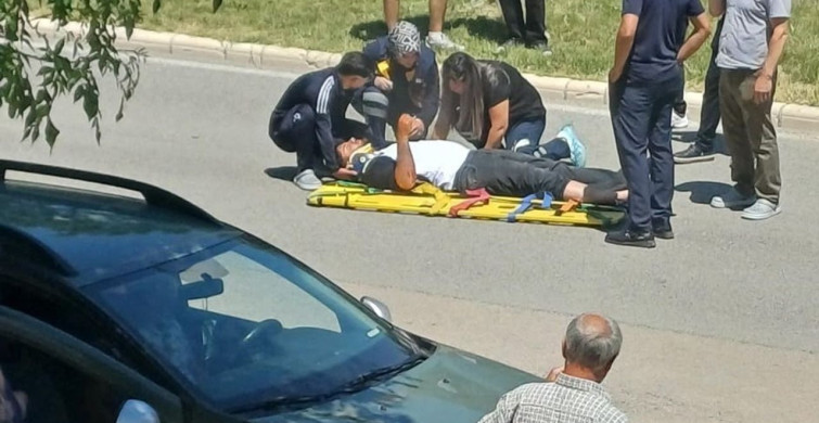 Elazığ'da Motosiklet Devrildi: 1 Yaralı
