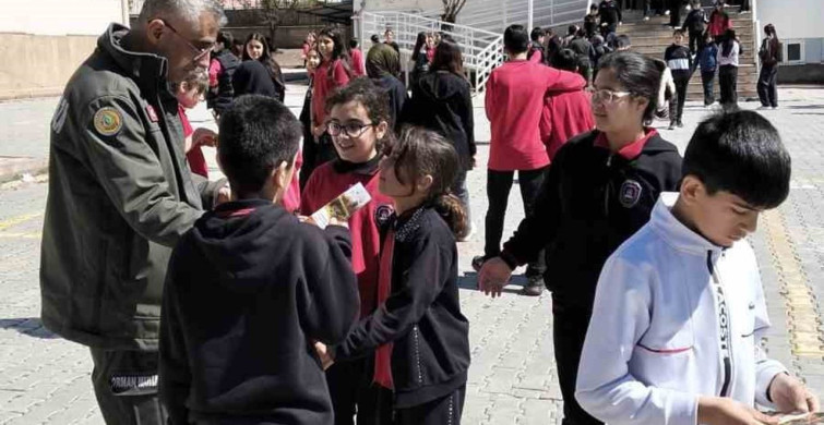 Elazığ'da Öğrenciler İçin Orman Yangını Bilinçlendirme Faaliyeti