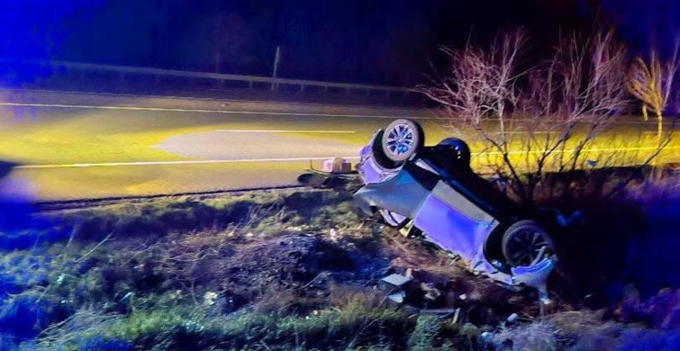 Elazığ'da Otomobil Takla Attı: İki Kişi Yaralandı