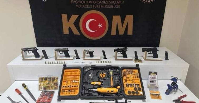 Elazığ’da ruhsatsız tabanca operasyonu: 5 silah ele geçirildi, 1 tutuklama