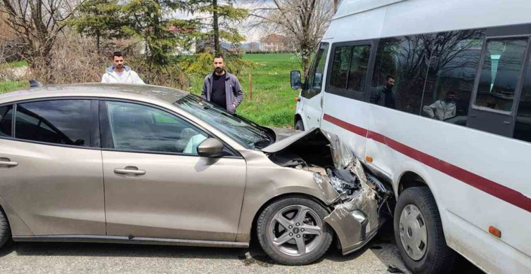 Elazığ'da Trafik Kazası: 1 Kişi Yaralandı