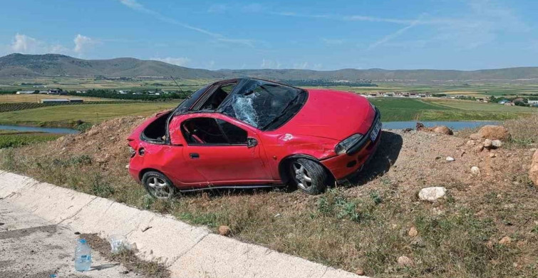 Elazığ'da Trafik Kazası: 1 Yaralı