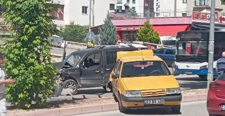 Elazığ'da trafik kazası: 1 yaralı