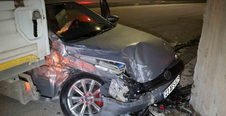 Elazığ'da Trafik Kazası: 5 Yaralı