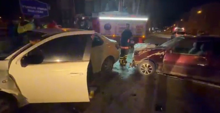 Elazığ'da Trafik Kazası: İki Yaralı