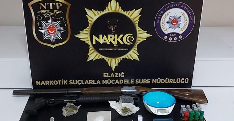 Elazığ'da Uyuşturucu Operasyonu: 4 Tutuklama