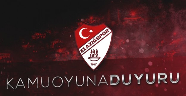 Elazığspor Resmen Ligden Çekiliyor...