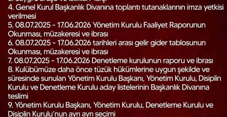 Elazığspor'da Genel Kurul Tarihi Açıklandı