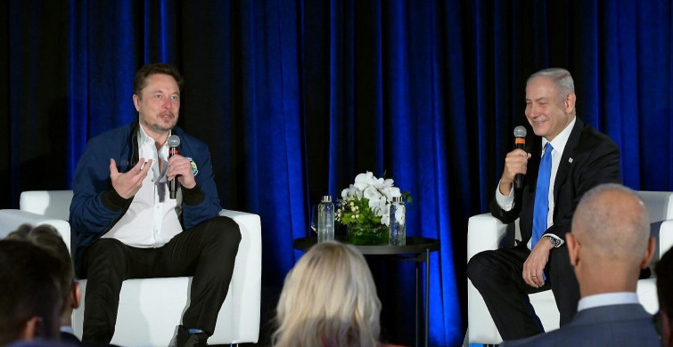 Elon Musk İsrail'i ziyaret etti, Netanyahu ile bir araya geldi: Baskılara dayanamadı