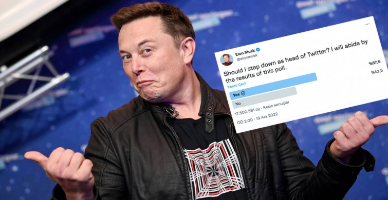Elon Musk’tan çok konuşulacak anket: Twitter başkanlığından istifa etmeli miyim? Sonuçları belli oldu