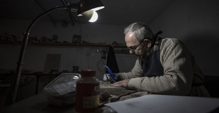 Emekli Doktorun Oltu Taşı ile Ahşap Oymacılığına Yenilikçi Yaklaşımı