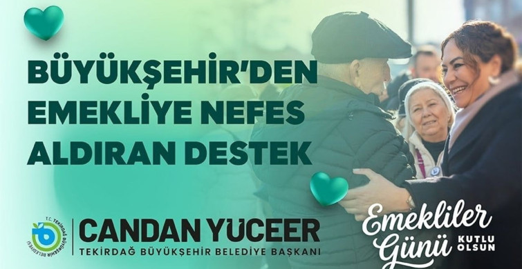 Emeklilere pazar ve sosyal hizmet desteği