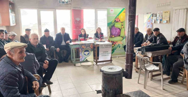Emet'te Çiftçi Eğitimi Düzenlendi