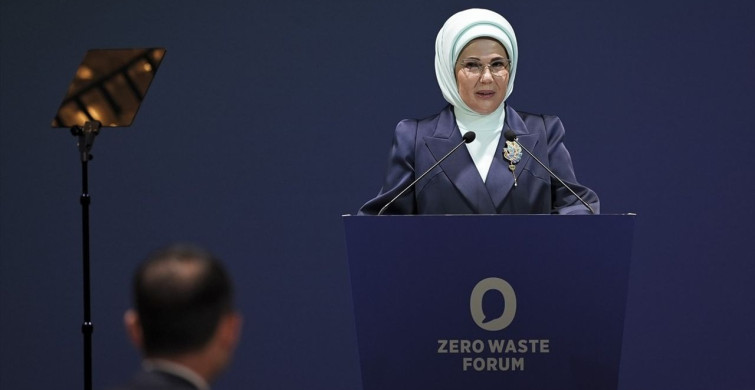 Emine Erdoğan, Birleşmiş Milletler Sıfır Atık Mekanizması'nın Kurulmasını Önerdi