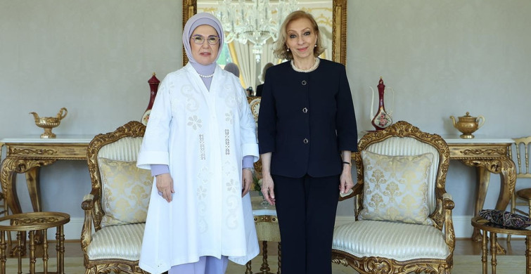 Emine Erdoğan, Lübnan başbakanının eşi sahar selam ile görüştü