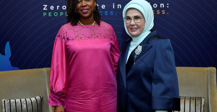 Emine Erdoğan ve Fatima Maada Bio'dan Sıfır Atık Görüşmesi