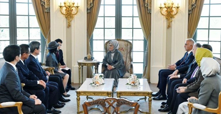 Emine Erdoğan ve Japonya Altes Prensesi Akiko Mikasa Arasında Perspektif Geliştiren Görüşme