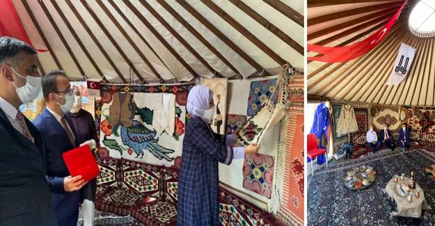 Emine Erdoğan'ın Erzurum Otağı Ziyareti