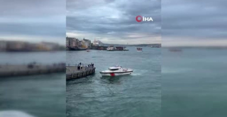 Eminönü sahilinde üç çocuk denizde mahsur kaldı: Sahil Güvenlik yetişti